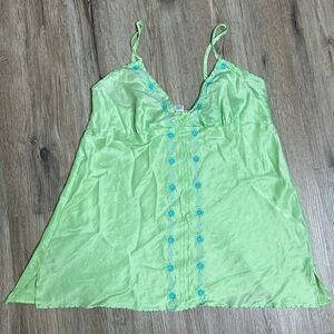 Victoria Secret Y2k Silk Cami